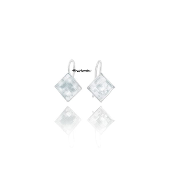 Srebrne kolczyki Swarovski Crystal